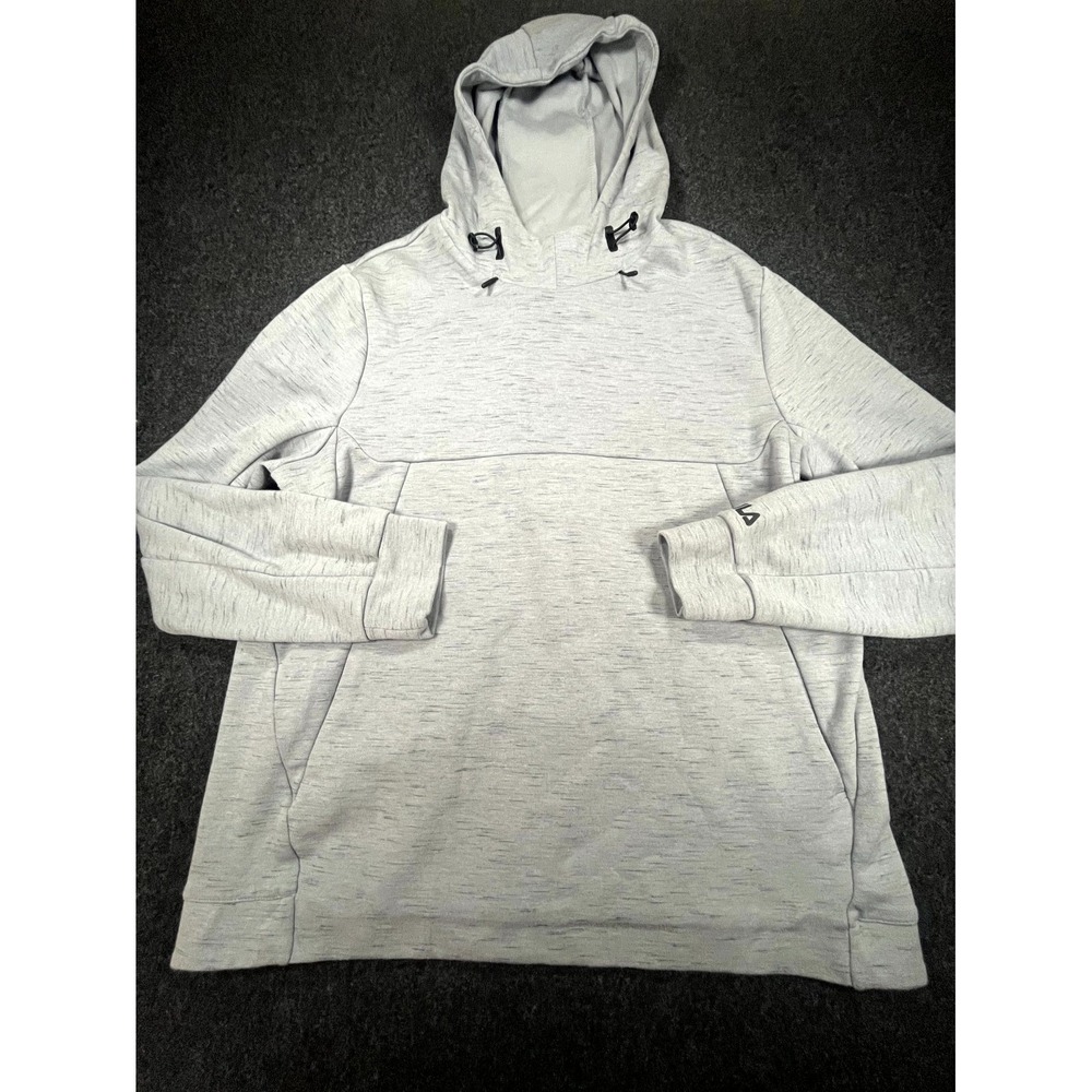 Fila Sport Live In Motion Hoodie Womens XL Gray Pullover Athletic Sweatshirt